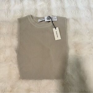 babaton sculpt knit tank top